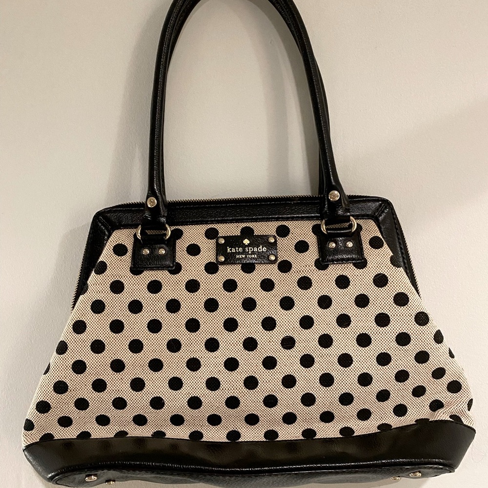 Large Kate Spade Spotted Purse